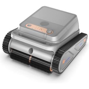 U8 Cordless Robotic Pool Cleaner, Wall & Waterline Cleaning, Smart Navigation, Auto-Docking, 150 Min Runtime, Pool Vacuum Robot for Inground & Above-Ground Pools up to 2600 Sq.ft
