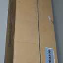 Adjustable Overbed Bedside Table with Wheels Pneumatic Mobile Standing Laptop Desk Rolling Computer Cart Movable Couch Desk Hospital Bed Table, Natural Wood