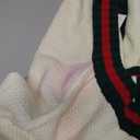 Women's 2 Piece Outfit Lounge Set Trendy Cardigan Sweater Pants Sets V Neck Button Pocket Knit Matching Loungewear (Contrast White, M)