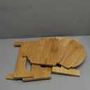 Drink Dispenser Stand, Beverage Dispenser Stand, Fit Max 8.66 Inch Diameter of Glass Drink Dispenser, Water Jugs, Water Pitcher and Containers, Natural Bamboo Wood (2 Pack)