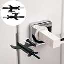 2 Pack Portable Door Lock, Upgrade Travel Lockdown Security Door Locker, Home Safety Privacy Door Locker for Traveling Hotel Apartment College