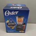 Oster Easy-to-Clean Blender with Dishwasher-Safe Glass Jar with a 20 oz. Blend-n-Go Cup: 700W, 8 Speeds, Smoothie Blender