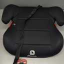 Diono Solana Lite Backless Booster Car Seat, Lightweight & Portable for Travel, Machine Washable Covers, 40-100 lbs, Black Storm