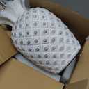 UMEXUS 13" Small Rechargeable Cordless Table Lamp, Remote Control Timer Dimmer, Battery Powered Color Changing Light, Nightstand Lamp for Bedroom Kitchen Living Room (Upgraded Ceramic Base)