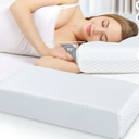 Cube Pillows for Side Sleeper, Firm Cooling Side Cube Pillow with Two Side Four Types of Softness for Diffrient Side Sleeper and Multiple Symptoms, Just for Side Sleeper (6 inch), no cover