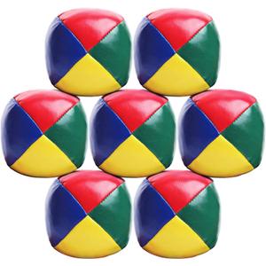Elcoho 7 Pack Beginners Juggling Balls Durable and Soft Easy Juggle Balls