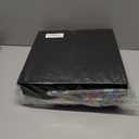 Large Cork Board Felt Wall Tiles, 47"x35" 12 Pack Felt Bulletin Board Pin Board with 48 Safe Removable Adhesive Tabs, 60 Push Pins, Alternative Cork Board for Walls Home Office (Black)