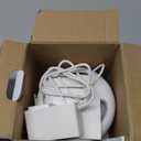 Upgraded Ultrasonic Retainer Cleaner Machine, 45kHz Ultrasonic Dentures Cleaner for Night Guards, Braces, Aligner, Toothbrush, Jewelry and More, 200ML Capacity, White