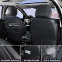 Huidasource Wrangler JL Seat Covers 4 Door 2018-2026 Without Rear Cupholder
