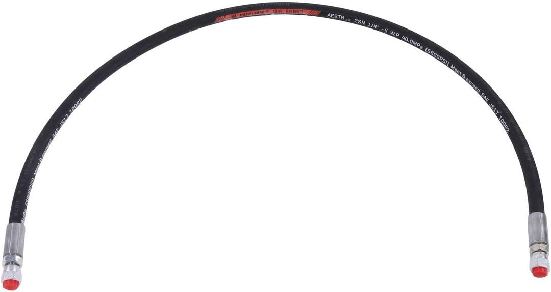 HOLDWELL 1/4 x 36 Hydraulic Hose 56599 56831 1304347 Compatible with Fisher Insta-Act Hydraulic Units Homesteader LD RD HD MC EZ-V Trial Blazer UTV Western Pump Suburbanite MVP Plus MVP3 Snow Plow