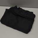 6.6FT Black Arch Backdrop Cover - Polyester Fitted Wedding Arch Stand Covers Round Top Chiara Arch Backdrop Cover for Birthday Party Banquet Photo Background Decoration