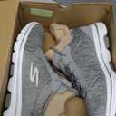 Skechers Womens Go Walk 5-True (8, Grey)