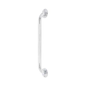 Medline Knurled Chrome 18” Grab Bar for Shower & Bathtub, Independence & Ease of Movement — for Elderly, Handicapped or Seniors, 300 lb. Capacity, 1 Bar