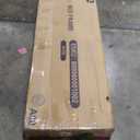 Queen Bed Frame with Upholstered Headboard, Velvet Platform Bed Frame Wingback with Strong Wooden Slats Support, No Boxing Spring Needed, Noise Free (Beige, Queen)