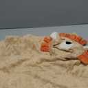 Natemia Premium Hooded Baby Towels - Ultra Soft Baby Bath Towel with Animal Design, Toddler Bath Towel, Newborn Towels for Boys and Girls - Brown Lion