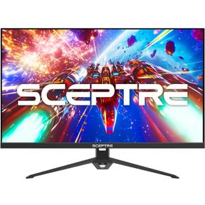 Sceptre New IPS 27-inch Gaming Monitor up to 180+Hz 165Hz 144Hz 1ms DisplayPort HDMI x3, FreeSync FPS RTS 100% sRGB Build-in Speakers Machine Black 2026 (E275B-FPT165 Series)