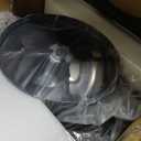 Hon&Guan Solar Attic Fan with Thermostat, 40 Watt Solar Roof Vent Fan, 12", 2000 CFM, Cools up to 2500 Sq.Ft, 2 Modes