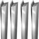 20 PCS Stainless Steel Wall Corner Guards (2 x 2 x 48 Inch),90 Angle Metal Edge Guard Corner Protectors are Designed for Wall Protection and Decoration