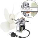 Frienda Universal Bathroom Vent Fan Motor Replacement Electric Motors Kit Compatible with Nutone Broan 50CFM 120V(3000 RPM 120V)