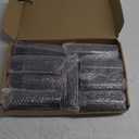 Raycare Flameless Candle with Remote Timer  9 Flickering Acrylic Battery Operated LED Pillar Candles with Embedded Star String for Christmas, Home Decor, and as a Gift(Grey)