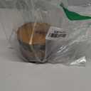 Small Ceramic Jar with Lid, Coffee Container Kitchen Food Storage Jars for Spice Sugar Tea Bag Matcha Container Airtight, Stacairtightkable Decorative Jars for Countertop, Black & 5 fl.oz