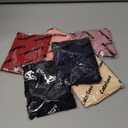 Caterlove Women's Seamless Underwear No Show Stretch Bikini Panties Silky Invisible Hipster 6 Pack (Large)