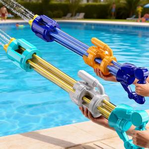 2pcs Water Guns for Kids Adults Toddler, High-Capacity Water Squirt Gun Toy, Summer Fun Water Toys for Pool Outdoor Beach Games, Water Blaster for Ages 4-8 8-12 Boys Backyard Party Play
