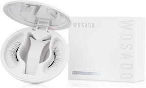 WOSADO Magnetic Eyelashes with Applicator Kit, [V18 Velvet Black] Reusable Magnetic Lashes without Eyeliner, Gluefree False Lashes, Waterproof, Lightweight, Suit for Natural Makeup