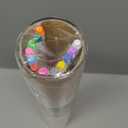 Magnetic Wall Decal 39.3x17.5 Inch Milk Tea Color Magnetic Wall Decal Arch Chalkboard with Multiple Accessories