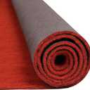 450GSM Thick Dark Red Carpet Runner, 3x10 FT Event Carpet,with TPR Rubber Non-Slip Backing for Wedding, Party, Indoor & Outdoor Use
