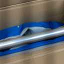 GCI Outdoor Sunshade Backpack Beach Chair | Reclining Folding Canopy Chair with Durable Armrests, Drink Holder & Carry Straps, Perfect for Beach Trips & Picnics  Saybrook Blue