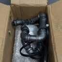 Cool Table Lamp - Vintage Steampunk Decor, A Very Relevant Gift for Music Fanatics & Guitar Aficionados (4-Silver-gray/With Red Electric Guitar +Lamp)