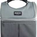 Igloo Gripper Soft Sided Cooler Bag | Insulated Dual Compartment Lunch Cooler, 9 Can