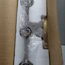 3-Light Bathroom Vanity Light, Modern Brushed Gold Wall Lights with Clear Glass Shades, Bathroom Wall Sconce Lamp for Mirror Living Room Bedroom Hallway