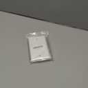 Double 2-Gang Blank Wall Plate for Outlet Switch Cover and Decorative, White (2 Pack)