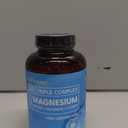 BioEmblem Triple Magnesium Complex | 300mg of Magnesium Glycinate, Malate, & Citrate for Muscles, Nerves, & Energy | High Absorption | Vegan, Non-GMO (180 Capsules) 

EXP: 02/2029