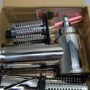 Stainless Steel Slicer Shredder Attachment for KitchenAid Stand Mixer, For Kitchenaid Cheese Grater Attachment, Salad Maker, Grinding Powder, Cheese Kitchenaid Attachment with 4 Blades