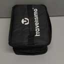 TRAVELISIMO Electric Lunch Box for Adults 80W Heated Lunch Box For Men 1.5L Stainless Steel Portable Food Warmer, 12/24/110V Electric Food Warmers for Travel & Work, Loncheras Para Hombres de Trabajo (Black)