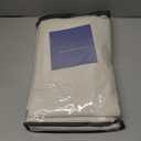 100% Blackout Shield Blackout Curtains for Bedroom 84 Inches Long, Back Tab/Rod Pocket Living Room Drapes, Thermal Insulated Blackout Curtains 2 Panels Set, 50" W x 84" L, Cream