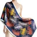 Shawl Wraps for Women Lightweight Hijab Large Beach Scarf Pashmina Silky Satin Headscarf Long Sunscreen Scarves