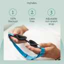 MyHalos Moisture Chamber Glasses for Dry Eyes - Sleep Mask for Dry Eyes - Reusable & Soft - Hydrating Sleeping Mask & Moisture Goggles for Men and Women - Patent Pending