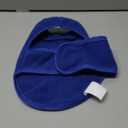 Queenmore XXS Dog Sweater, Soft Fleece Vest Pullover with Leash Hole, Warm Winter Dog Coats for Small Dogs Cats, Boy or Girl (Blue, XXS)