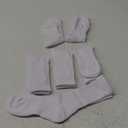 Irisbear Womens Crew Socks Casual Athletic Gym LightWeight Thin Cotton Socks 6 Pairs