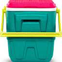 Igloo Coolers Retro Collection, Medium,  Color 36 Can Basket,  Capacity 25 quarts Product Dimensions 13"D x 20"W x 13"H Item Weight 5.5 pounds Special Feature Portable Included Components Retro Picnic Basket 25 (Dark Jade) 