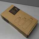 Creative Scents White Marble Look Vases Home Decor - Vase Set of 3 - Perfect for Holding Pampas Grass, Dried/Fresh Flowers, Vases for Your Kitchen, Bedroom, Office, Living/Dining Room, or Shelf Decor