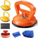 Paintless Dent Repair Kit – 7-Piece Car Dent Puller Set with Suction Cups, Polishing Pad & Cleaning Accessories for Auto Body Dents & Scratches