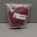 Vecomfy Fleece Lining Extra Warm Dog Hoodie in Winter for  Dogs Jacket Puppy Coats with Hooded,Red M (Medium (Pack of 1))