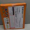 COCOFOX Burst Set, 12 Battling Tops 3 Launcher and 1 Stadium, Toys for 6 Year Old Boys & Girls & Up Orange