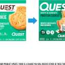 Quest Nutrition White Chocolate Macadamia Protein Cookie, 15g Protein, 1g Sugar, 2g Net Carbs, Keto Friendly, High Protein, Low Carb; 12 Count (EXP 08/22/25)
