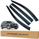 Window Visors Rain Guards for Acura RDX 2019 2020 2021 2022 2023 2024 Accessories, Wind Deflectors Vent Shades for Acura RDX
